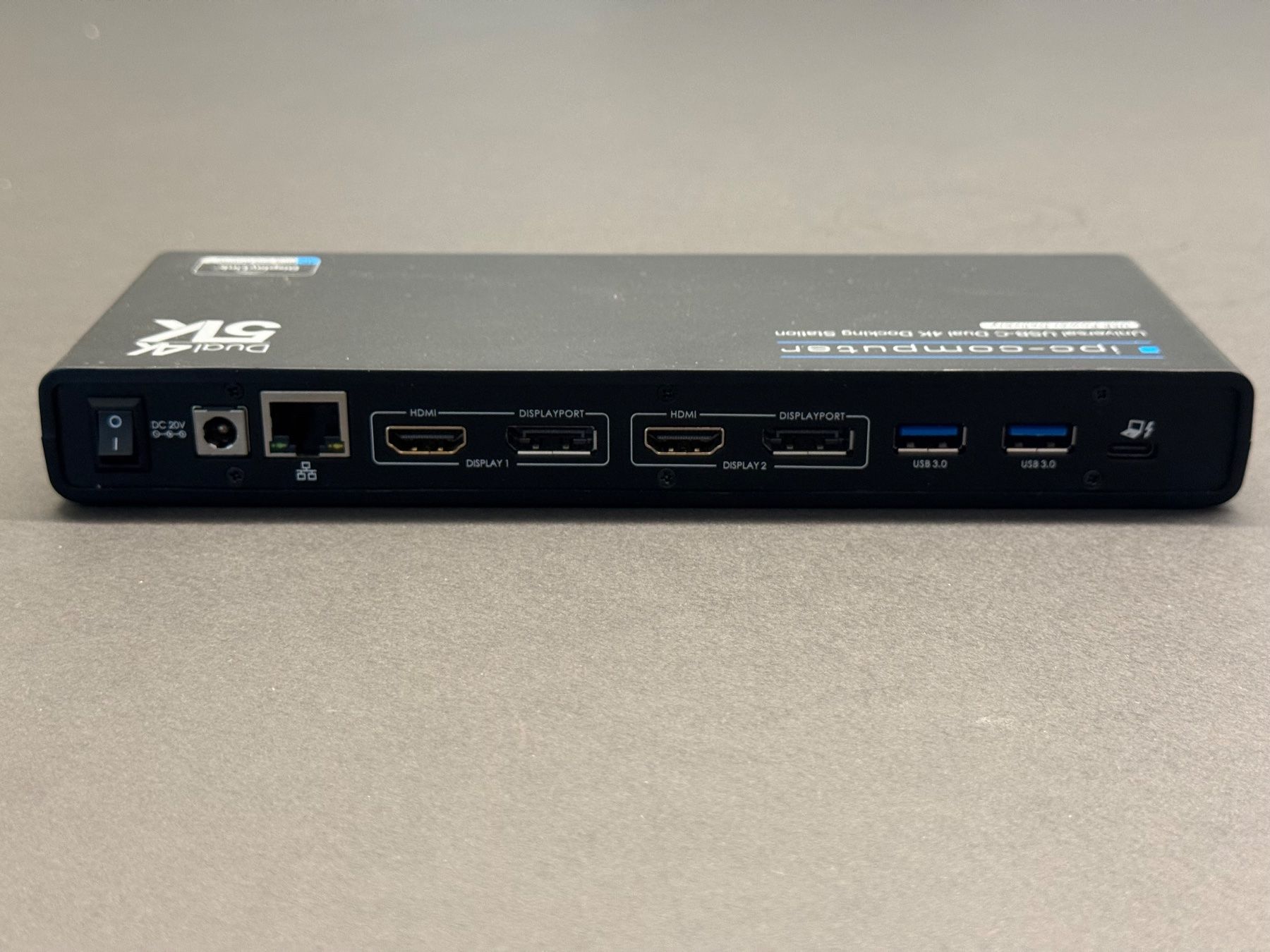 Dockingstation: ipc-computer Universal USB-C Dual 4K Docking Station (5K) – Gebraucht aus Bern von user_egghz2 2