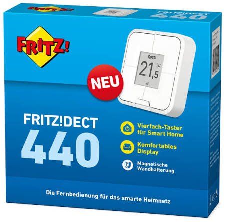 Sistema di controllo: FRITZ!DECT 440 Smart Home Taster neuwertig – Usato da Vaduz venduto da vestra