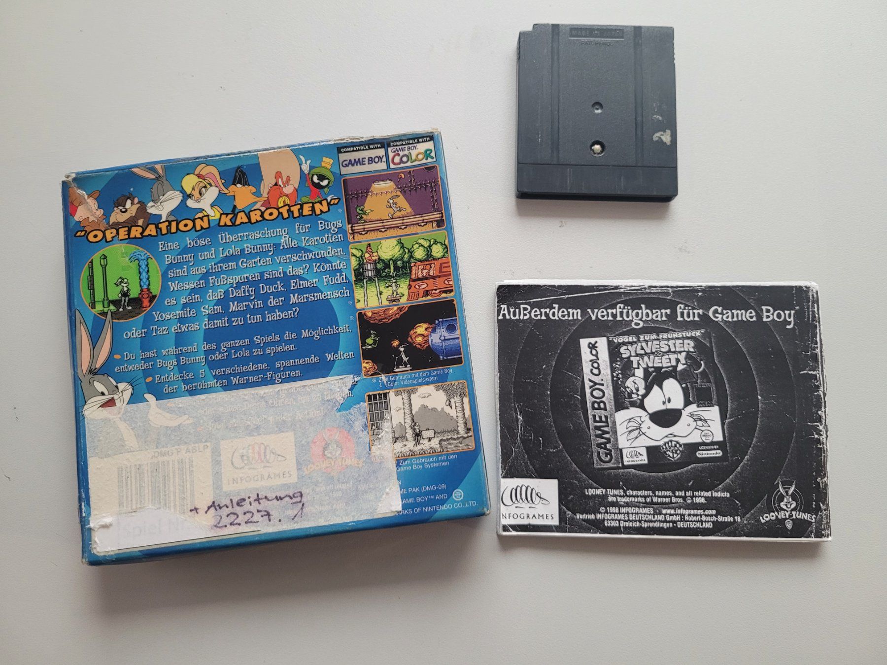 Giochi: Bugs Bunny & Lola Bunny / GAME BOY Color – Usato da Uezwil venduto da -Retrogames- 1
