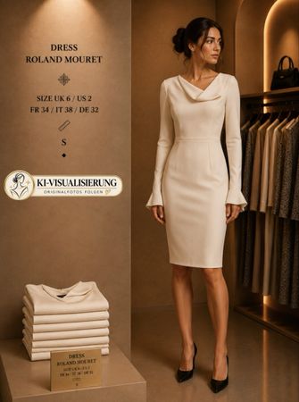 Roland Mouret Kleid – Gr. ХS / UK 6