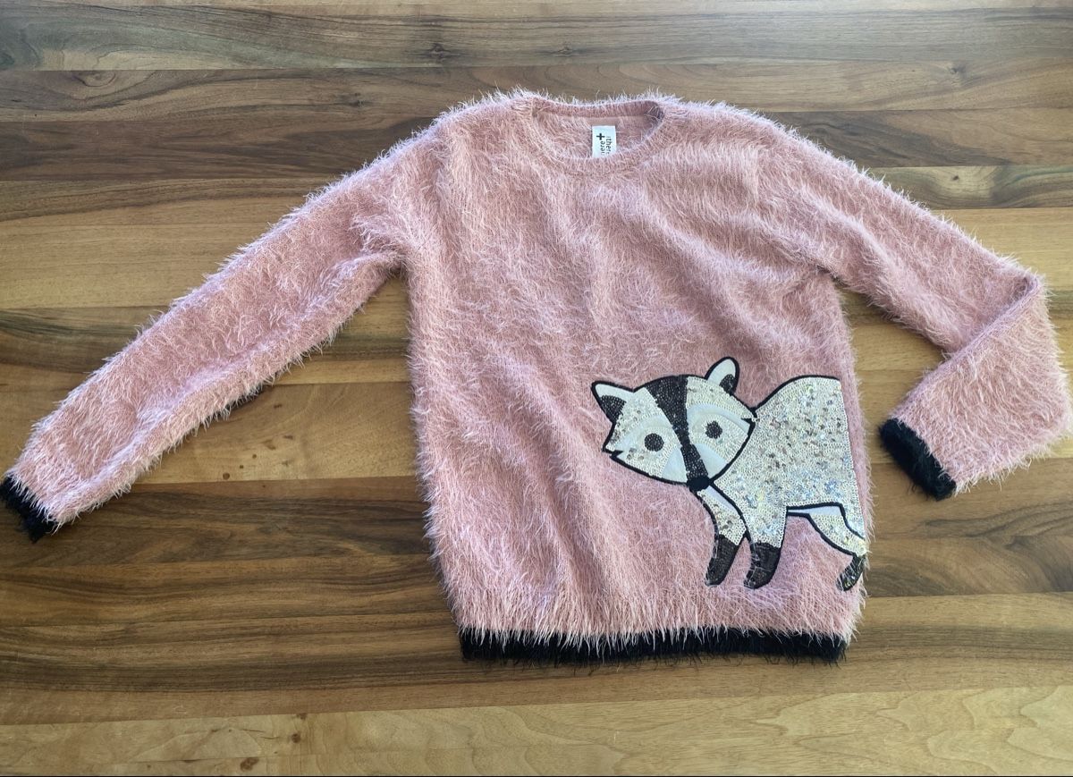 C&A Pullover & Sweatshirts: Super kuscheliger Pullover C&A Pailletten Grösse 146 152 – Gebraucht aus Horw von dreamsofacid