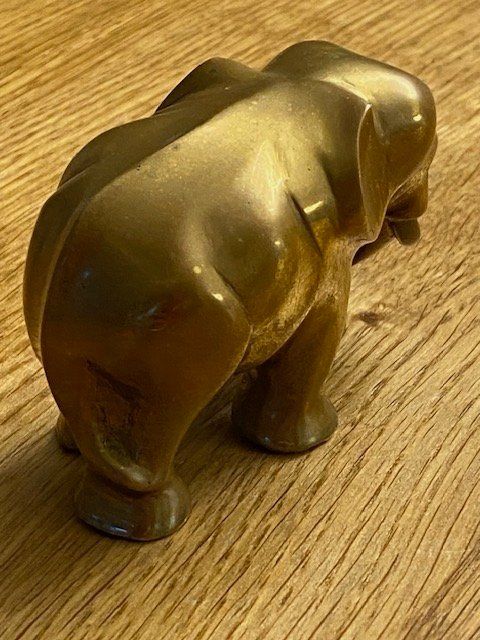 Statuette: Massiver Messing Elefant – Usato da Wiesendangen venduto da EnricaL 4