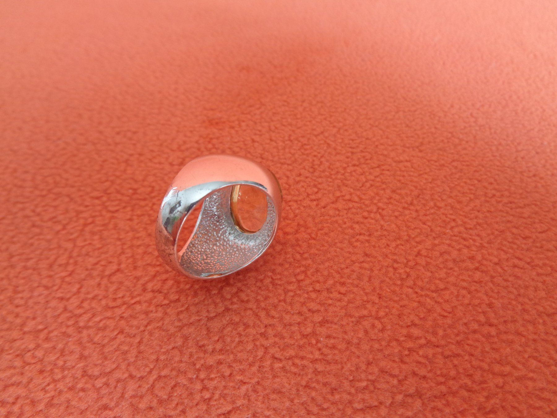 Ringe: Silberring mit Glasstein - Sterling Silber 925 Grösse 50 – Neu (gemäss Beschreibung) aus Chur von omonia 8