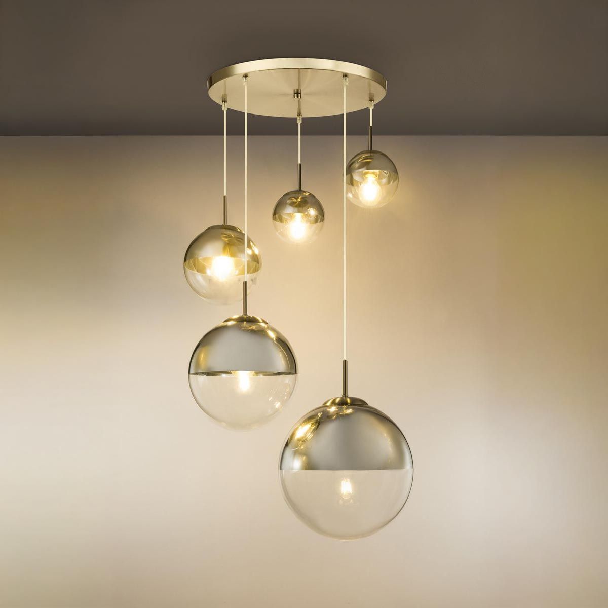 Lampadari & plafoniere: Pendelleuchte, Kugelform, 65 cm Ø – Nuovo (secondo la descrizione) da Kreuzlingen venduto da Smart-Light