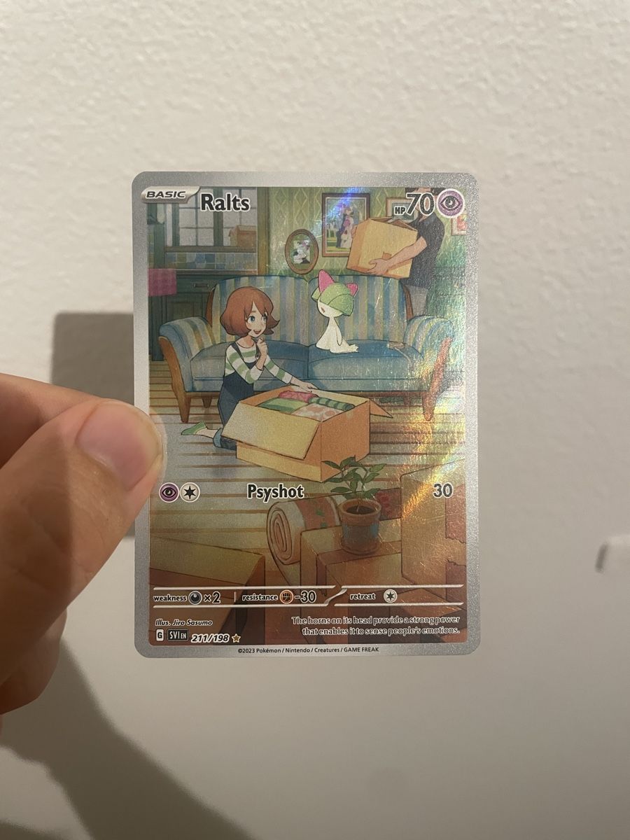 Pokémon Carte collezionabili: Ralts 211/198 Scarlet & Violet - ENG – Usato da Lugano venduto da Filds83 3