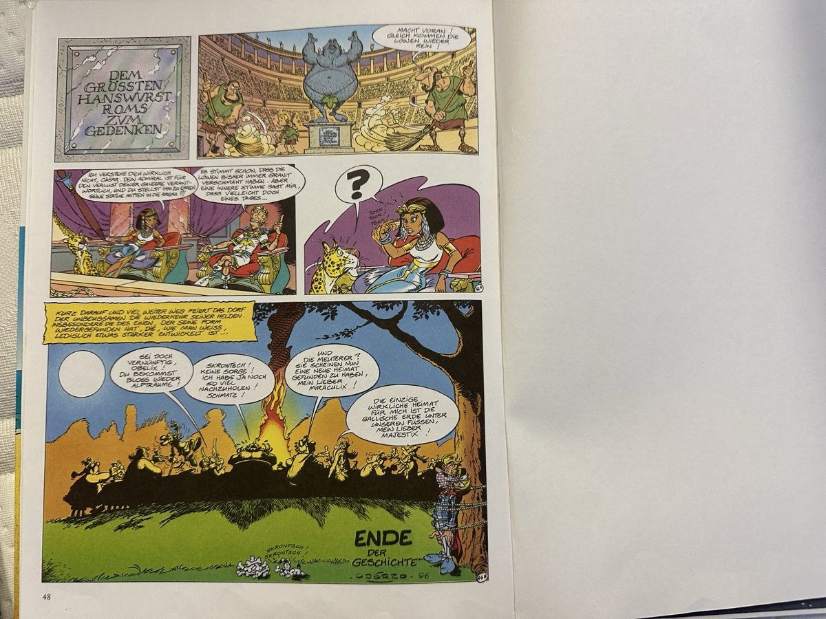 Libri: Asterix und Obelix Buch 1996 – Usato da Frümsen venduto da Swissline90 4