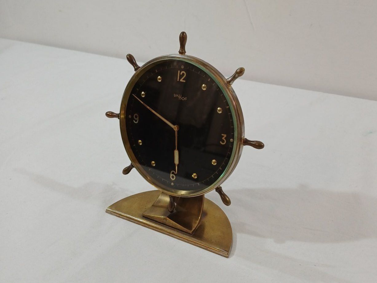 Imhof Orologi da terra & Orologi da parete: seltene Imhof Tischuhr – Usato da Luzern venduto da IG_Arbeit