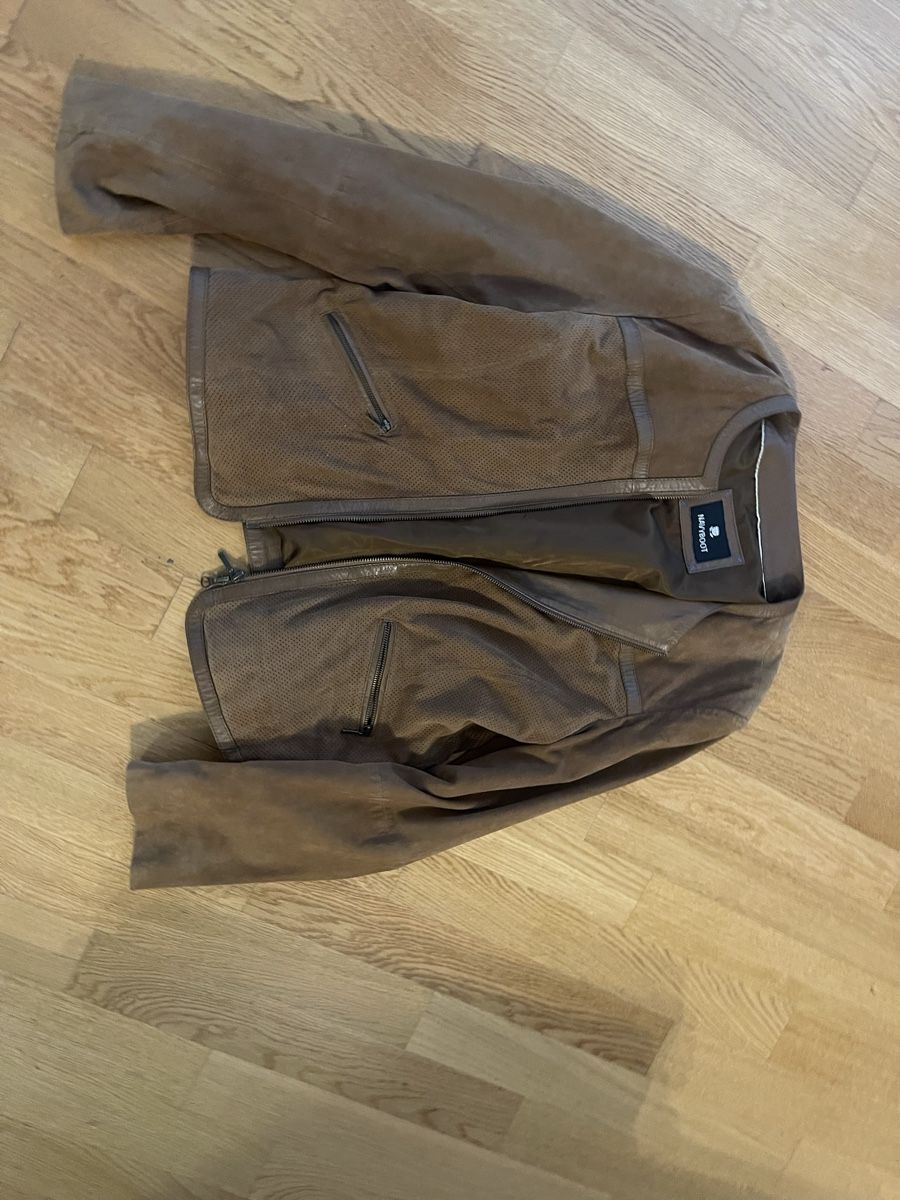 Navyboot Jacken: Jacke/ Navyboot Lederjacke Grösse 44 Braun Wildleder – Gebraucht aus Rüschlikon von Lajniii 7
