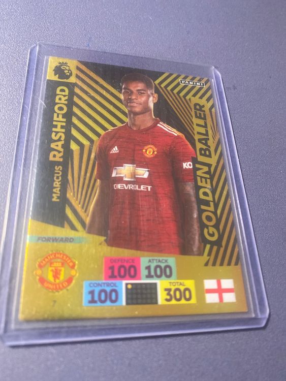 Marcus Rashford Golden Baller card Comprare su Ricardo