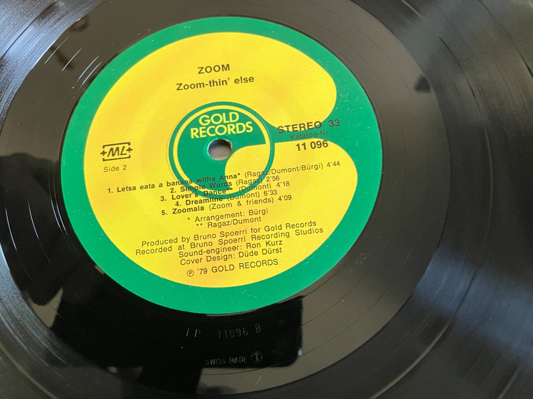 Dischi in vinile: ZOOM – Usato da Aarwangen venduto da Jukebox3 9