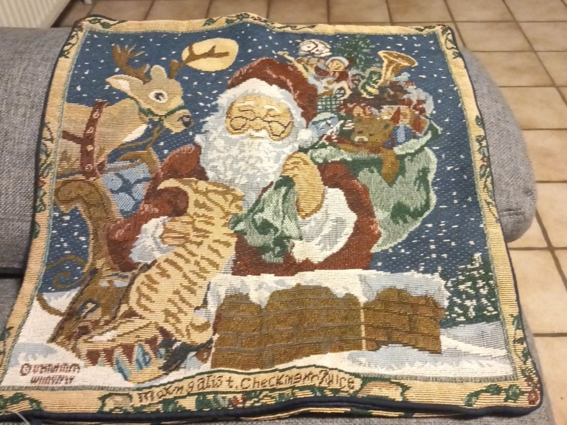 Cuscini: Sofakissenbezug Weihnachtsmotiv, neu – Nuovo (secondo la descrizione) da rust venduto da gisele100 2