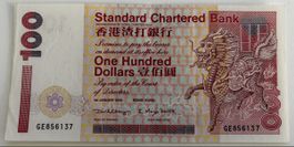 Hong Kong 100 Dollars 2000