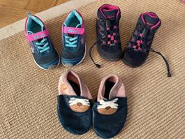 Kinder Schuhe Paket Gr.28 : Wanderschuhe, Turnschuhe, Finken