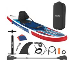 2in1 Stand-Up Paddle Board, 288 cm, aufblasbar, Komplettset