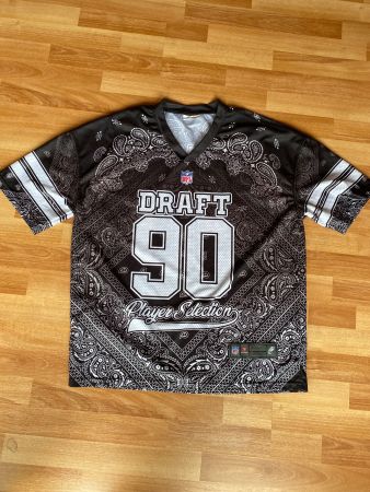 Oversize Draft 90 Printed NFL T-Shirt schwarz Gr. L
