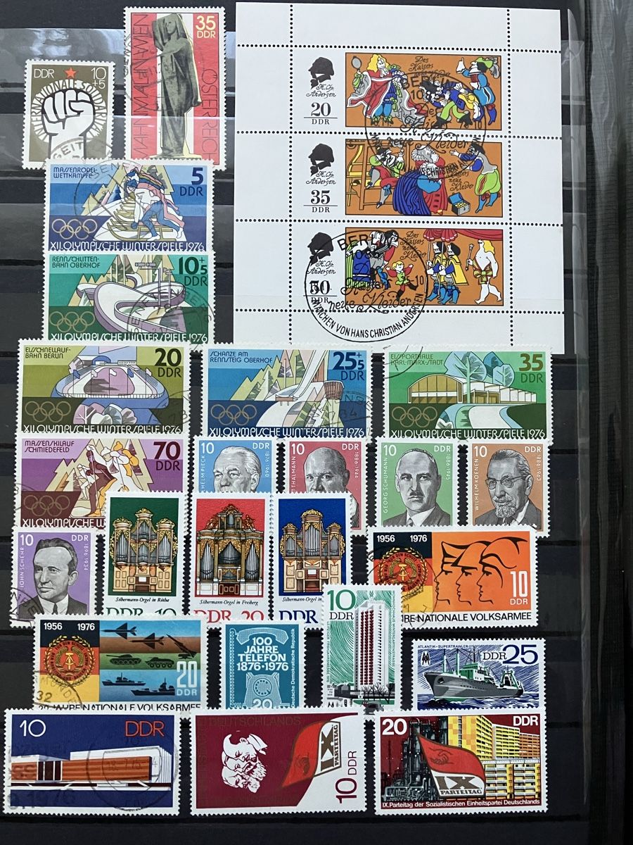 Tutti i francobolli: Deutschland DDR 6s 1973-76 – Usato da Cham venduto da Diablo1232 5