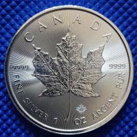 1 oz Silver Maple Leaf Canada 2021