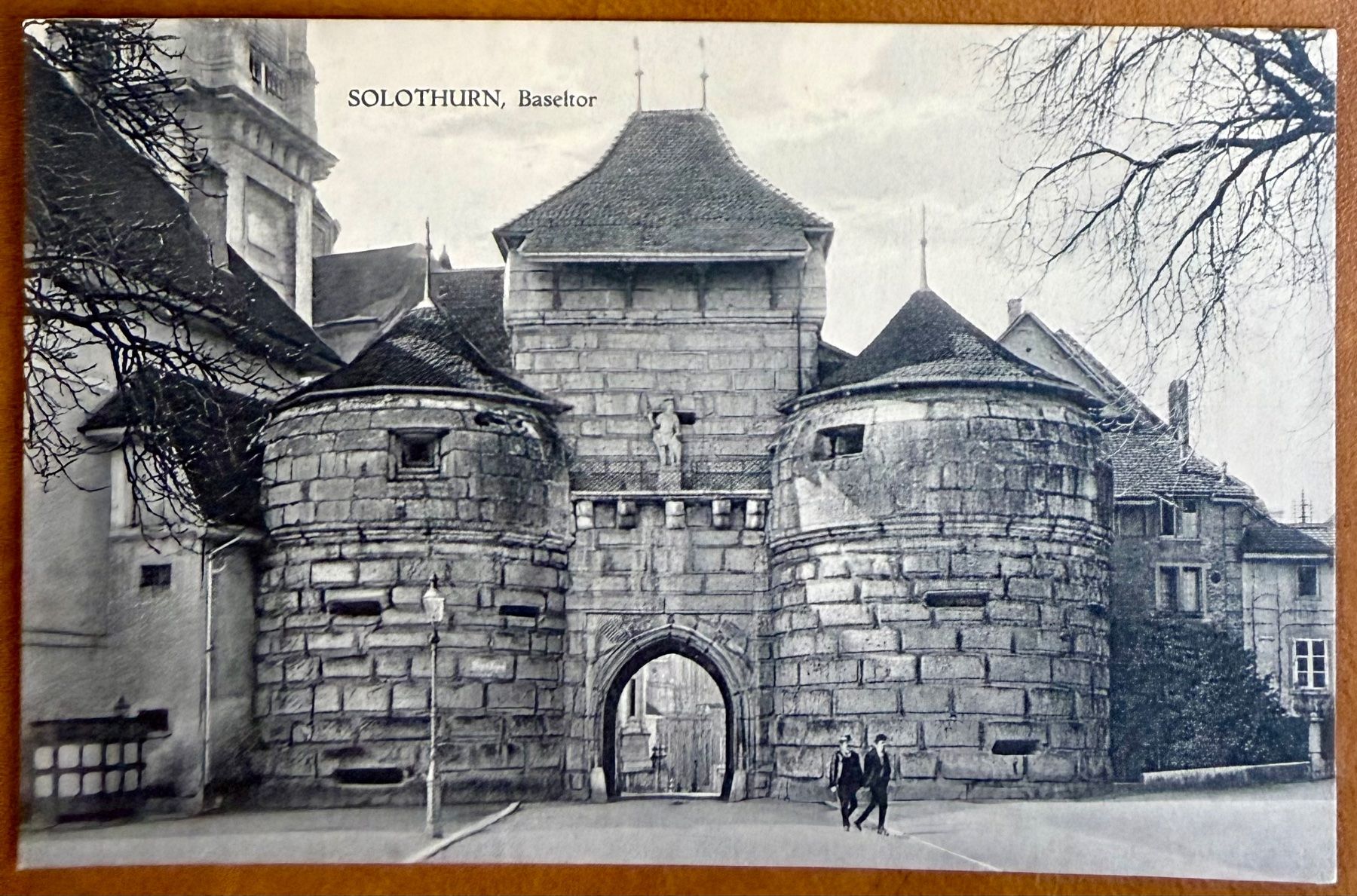 Cartoline postali: Solothurn - Baseltor - Animée - AK – Usato da Lutry venduto da Ediego