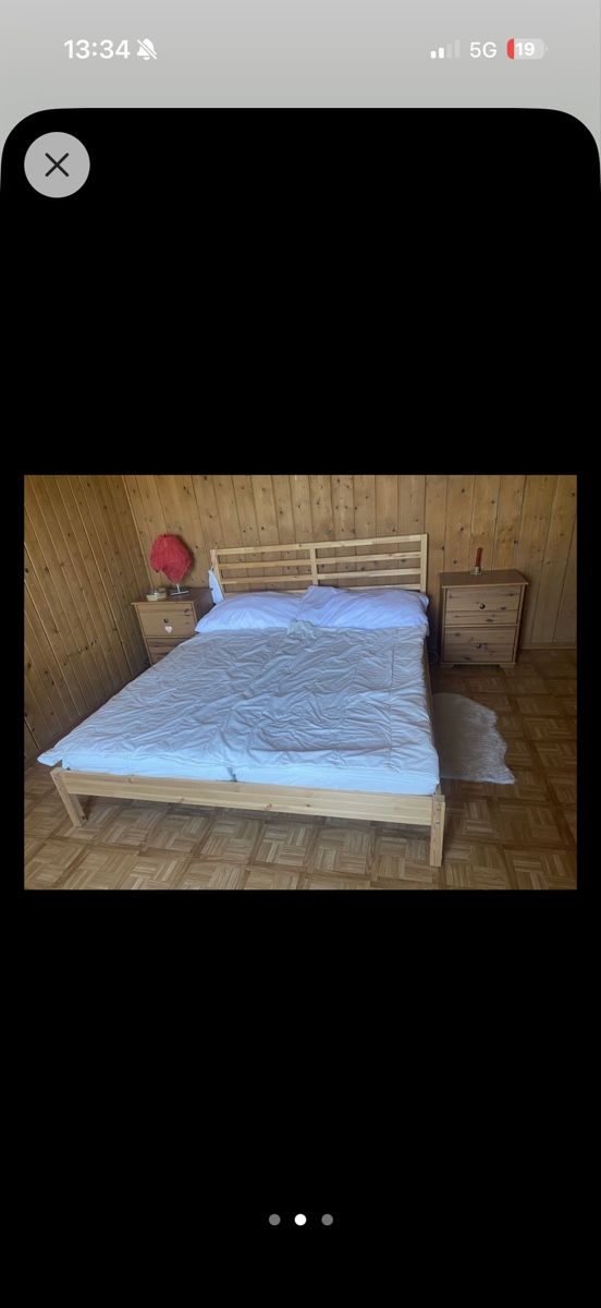 Ikea Letti: Bett 160 x 200 cm inkl. Matratzen – Usato da Altdorf UR venduto da sjk_jz2s 4