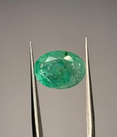 Ab 1 Fr. - 3.42 ct Smaragd mit Zertifikat