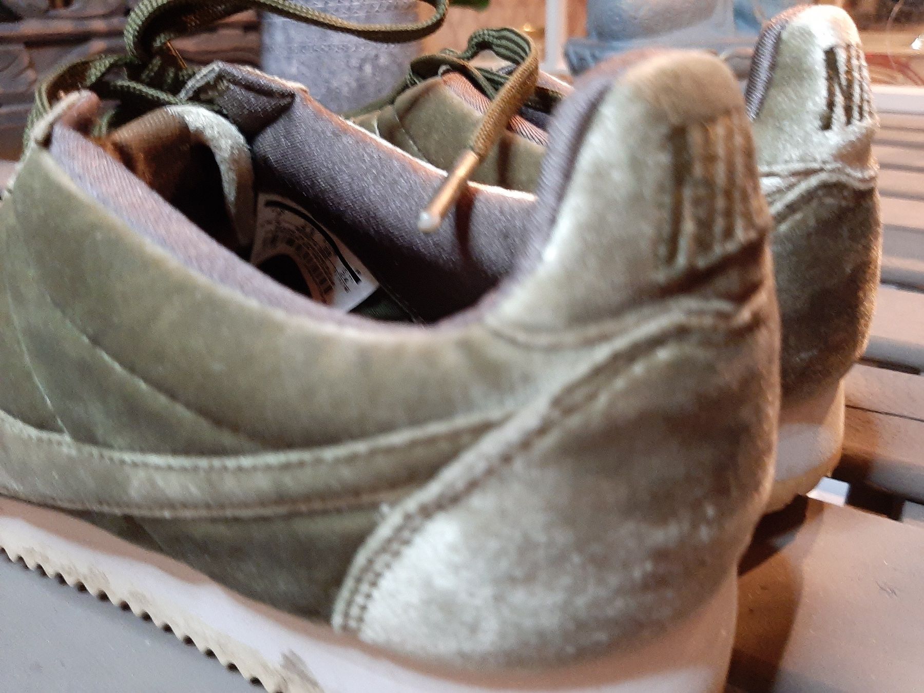 Scarpe da uomo: Nike Cortex Samt Schuhe Olivgrün 38 (besser 37!) – Usato da Bern venduto da Preloved.Nile.4.Sale 8