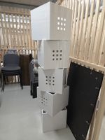 ​📦 5x IKEA LEKMAN Boxen Weiss (für KALLAX)
