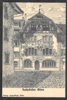 Olten Rathskeller Künstlerkarte
