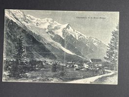 Chamonix et le Mont Blanc  1906 !!!