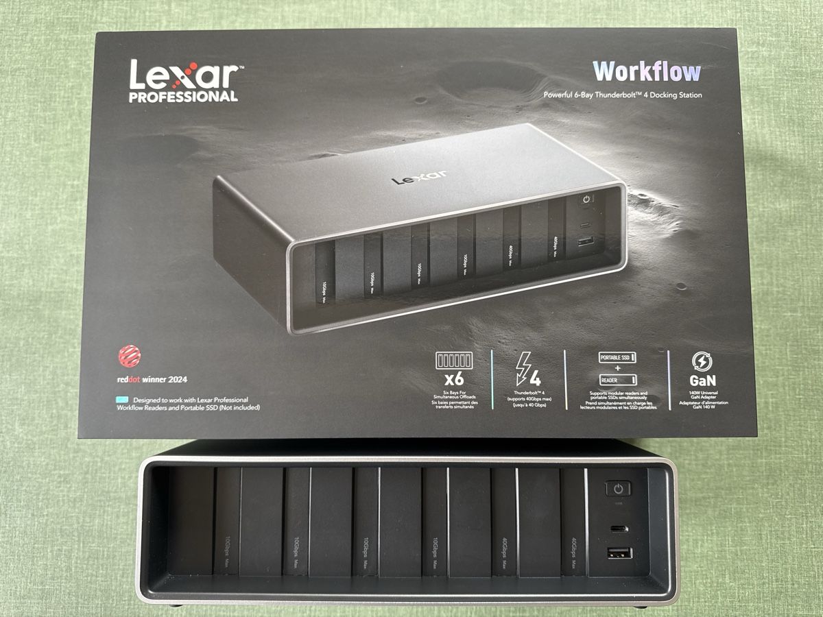 Docking station: Lexar Professional Workflow - 6-Bay Thunderbolt 4 Docking St – Nuovo (secondo la descrizione) da Oberlunkhofen venduto da ste_vtj5 2