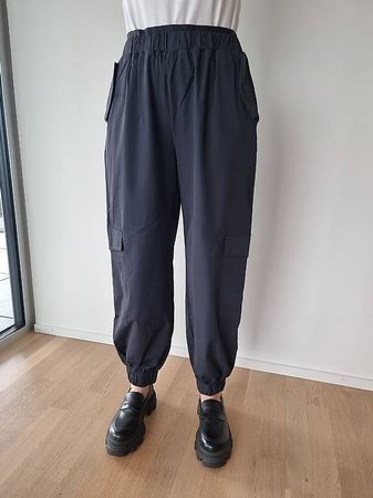 Cargohose schwarz, Gr.38, neuwertig 