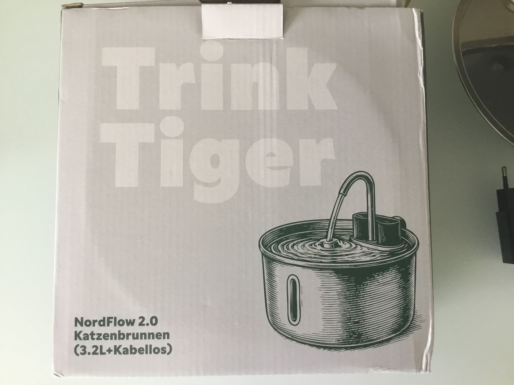 Teiche & Zierbrunnen: Katzen Trinkbrunnen Edelstahl – Neu (gemäss Beschreibung) aus Gisikon von Noisette2000