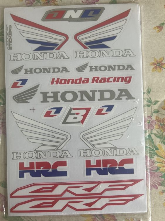 Stickers Honda Racing HRC (Neuf avec emballage d'origine) à Thierrens ...