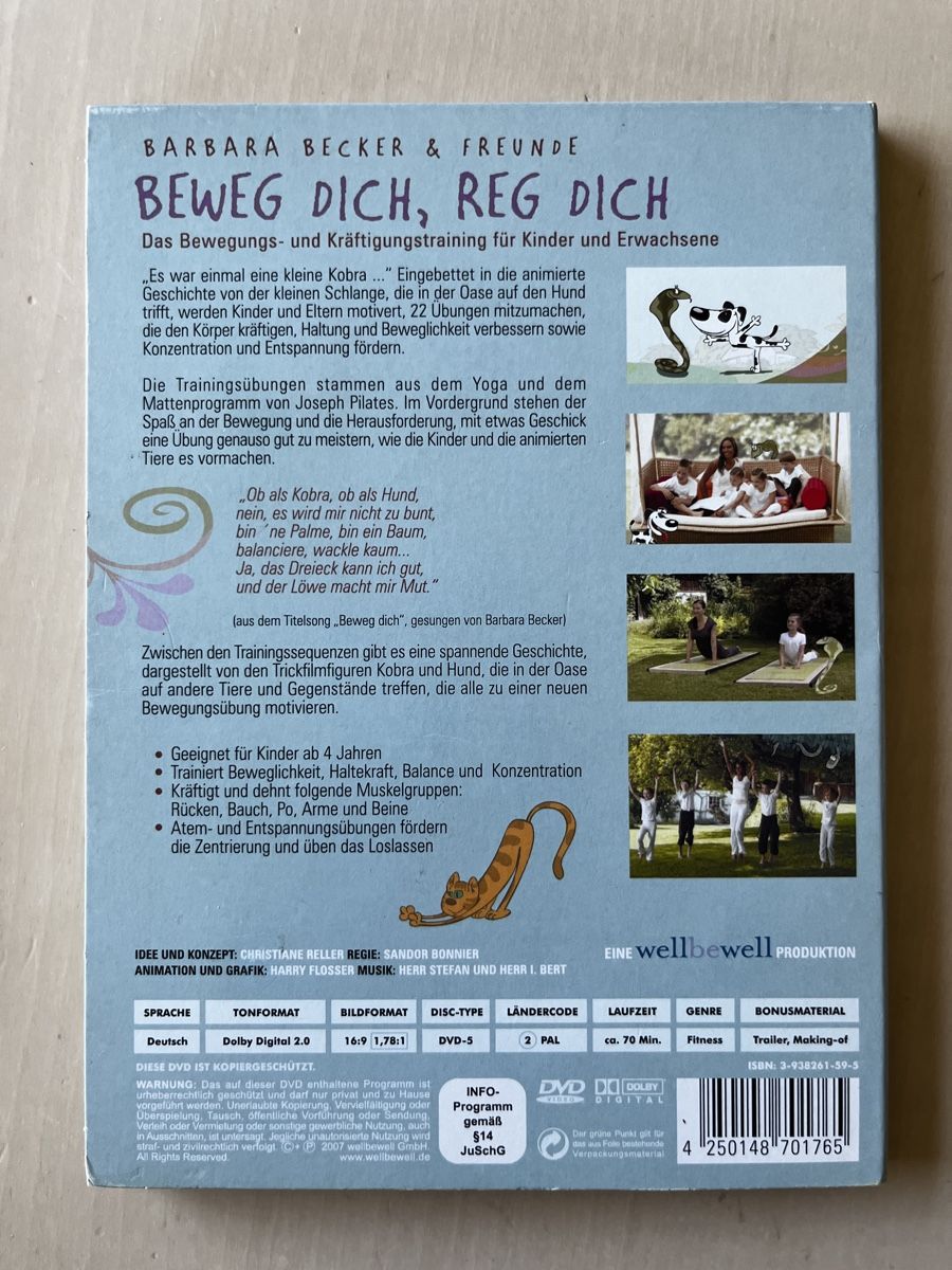 Alle DVDs: Yoga DVD für Kinder – Gebraucht aus Winterthur von Sabbia99 1