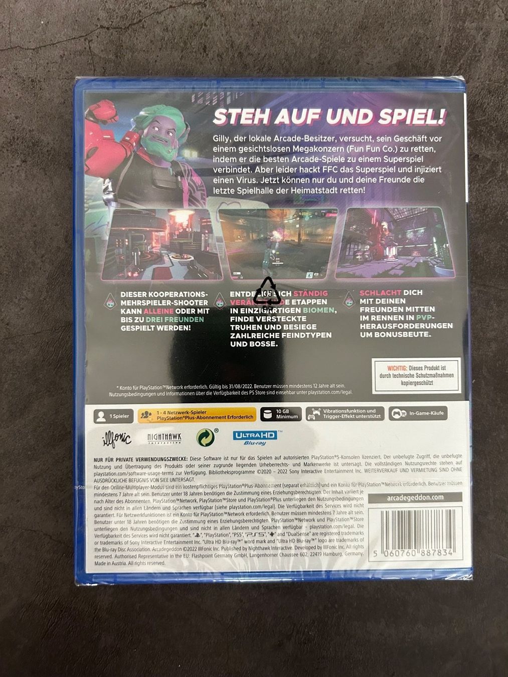 Jeux: Arcadegeddon [PS5][NEU] – Neuf avec emballage d'origine à Niederwil SO par BlueSonic 1