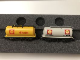 Hornby 2 engl. Shell Tankwagen 2-achsig