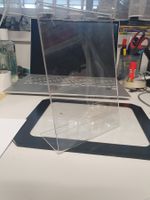 10 Stück A5 Ständer Werbeaufsteller im Hochformat Plexiglas