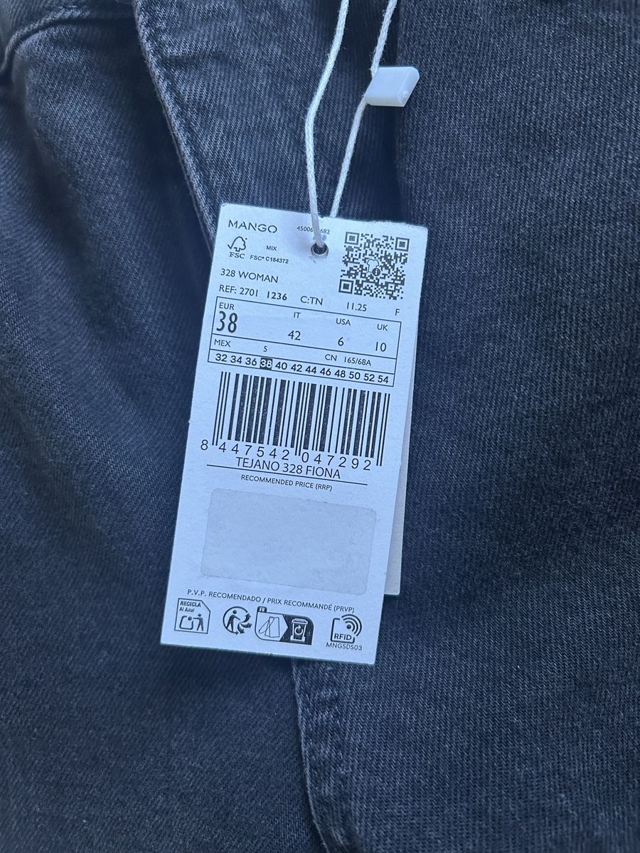 Mango Jeans: MANGO Flared Jeans schwarz – Usato da Hägendorf venduto da Anoana 2