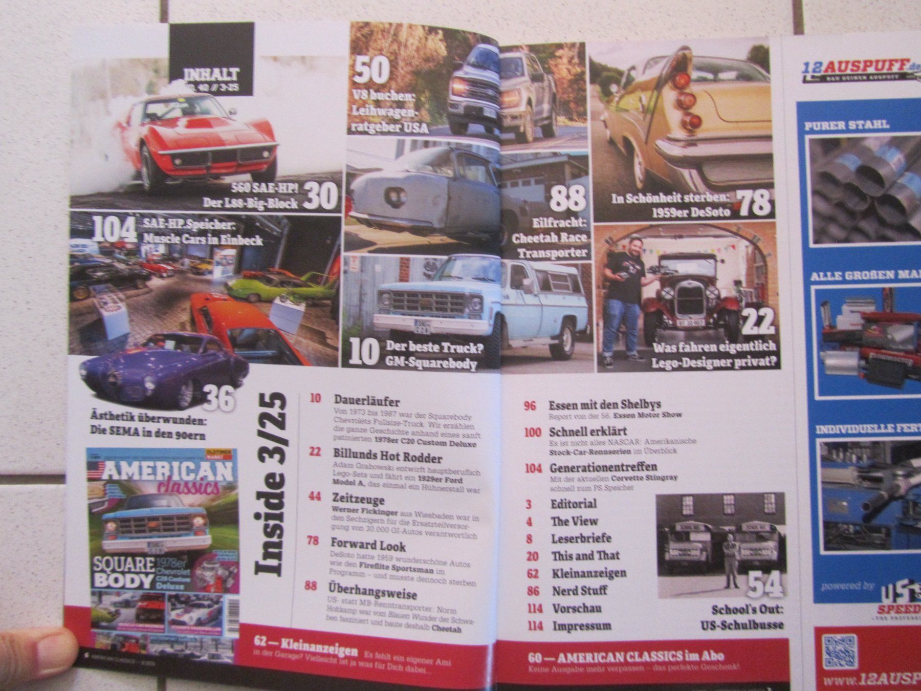 Riviste & Magazine: American Classics, Heft Nr. 3 / 2025 – Usato da Weiningen ZH venduto da dietsch57 1