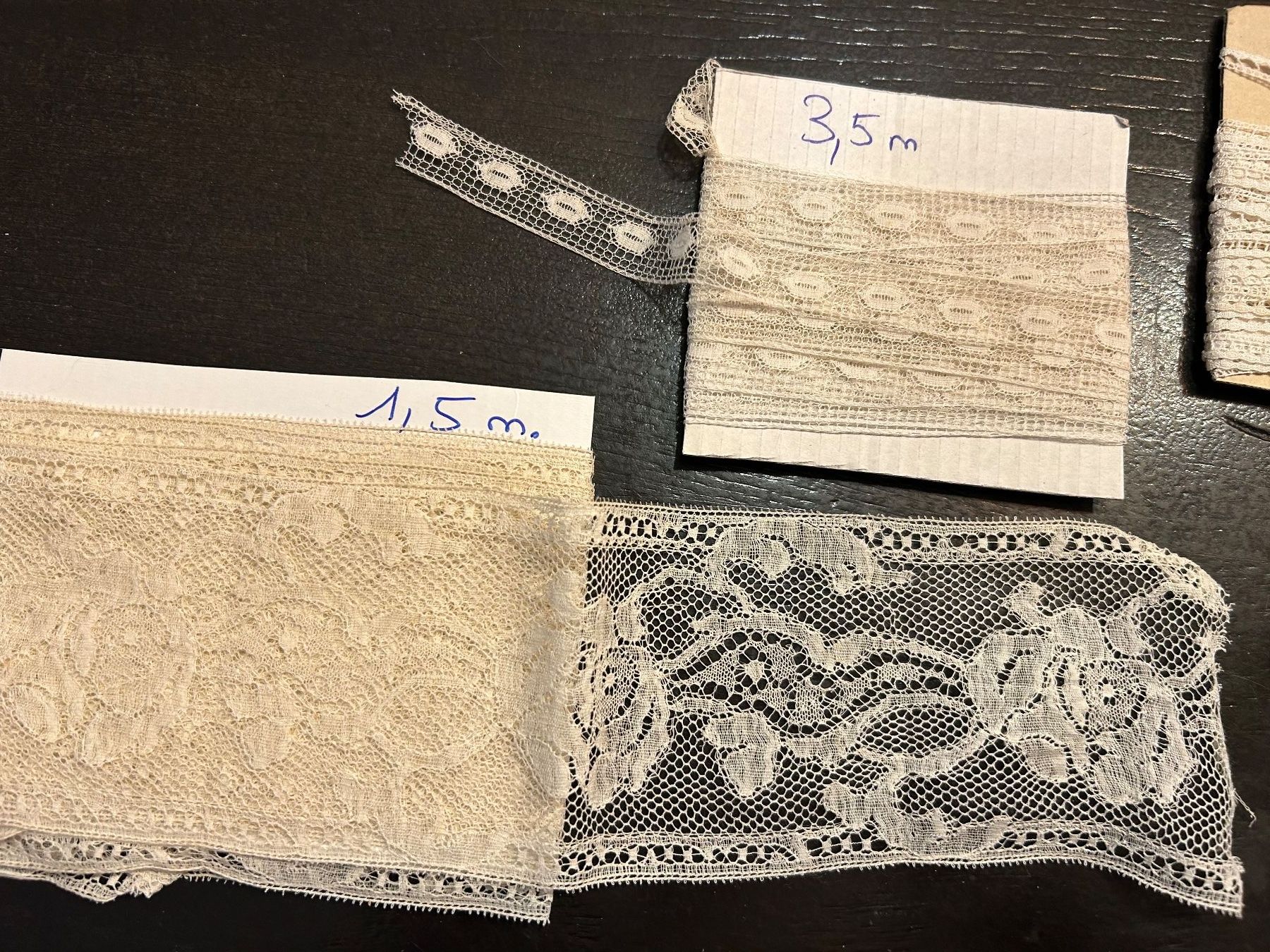 Stoffe: DENTELLES ANCIENNES – Gebraucht aus Genève von zonzon9351 1
