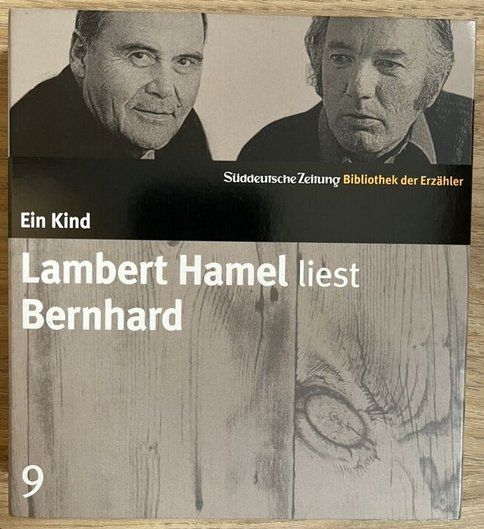 Audiolibri: Thomas Bernhard: Ein Kind  (gelesen: Lambert Hamel)   4-CDs – Usato da St.Gallen venduto da elk2022