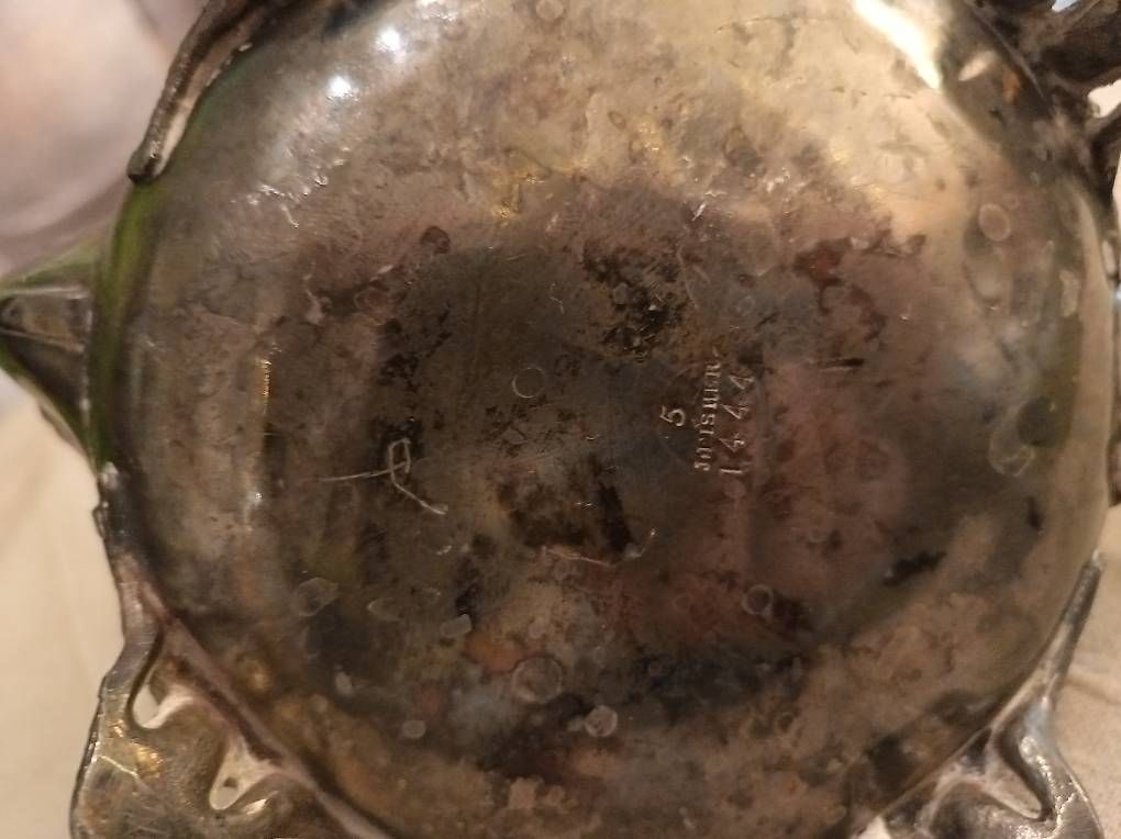 Teekannen: Wunderschöne antike Silber-Teekanne (versilbert) – Gebraucht aus Bonstetten von thethreecats 3