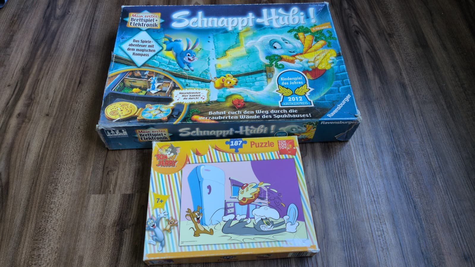 Giochi: Schnappt Hubi / Tom & Jerry Puzzle – Usato da Boniswil venduto da Martina190