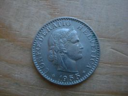 (S1) 20 Rappen 1955