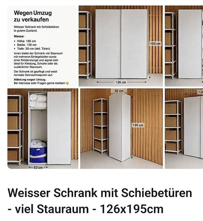 Armoires: Kleiderschrank – D'occasion à Watt par dor_85jh