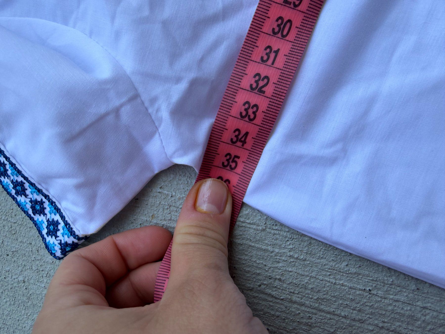 Camicie, Top & T-shirt: Hemdbluse Weiss Blau baby – Usato da Riehen venduto da ann_76jw 5