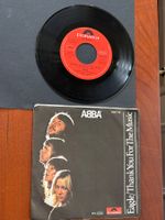 ABBA 1977 single Thank You For The Music / Eagle polydor