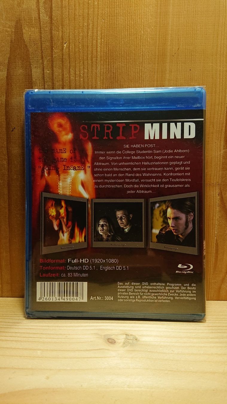 Tutti i DVDs: STRIP MIND Blu-Ray – Nuovo e nell'imballaggio originale da Wilderswil venduto da Exebub 1