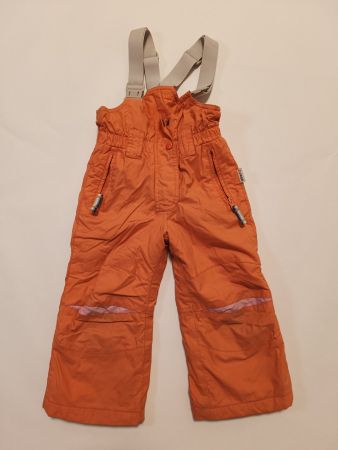 Etirel Schneehose Skihose Gr 98 Kinder orange/rose Latzhose