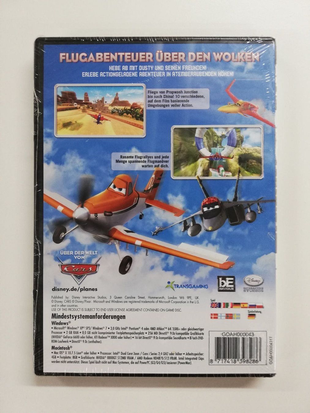 Disney Giochi: Disney Planes / PC Spiel / Neu - sealed – Nuovo (secondo la descrizione) da St. Gallen venduto da zorro_dc 1
