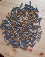 Posten Holzverbindungen + passende Schrauben, Neu.